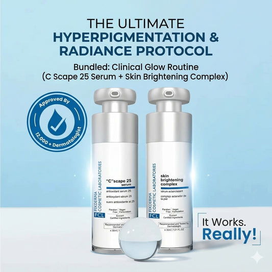 Clinical Glow Routine (C Scape 25 Serum + Skin Brightening Complex)