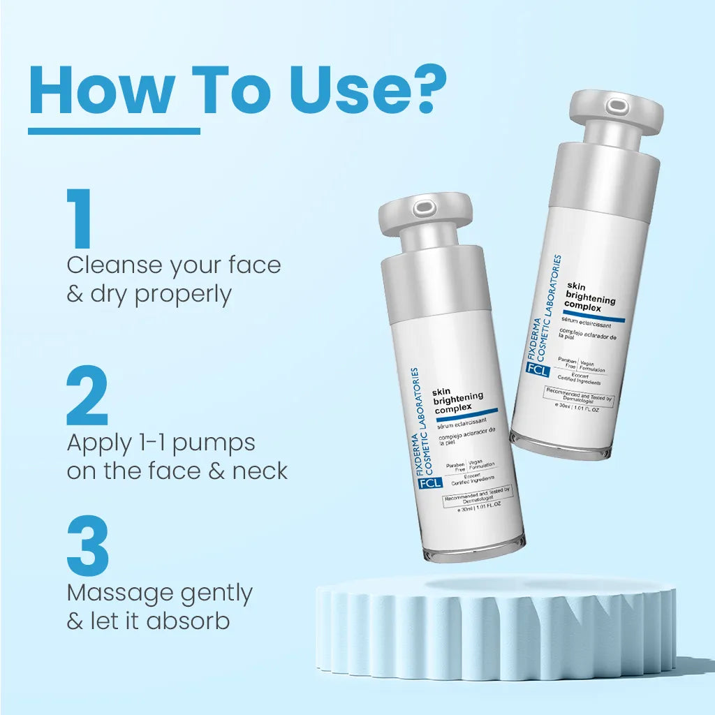 Skin Brightening Complex — Even Tone, Fade Spots & Glow