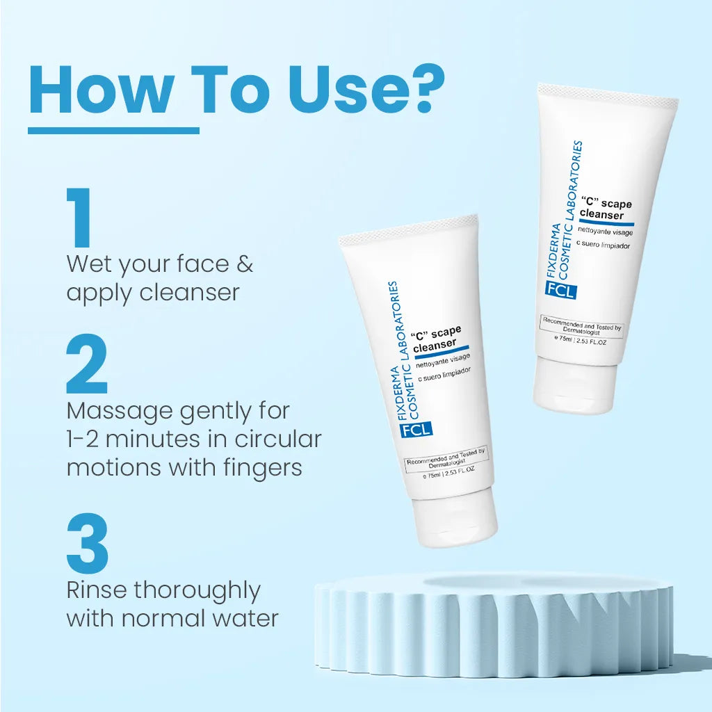 C Scape Vitamin C Face Wash — Brighten While You Cleanse